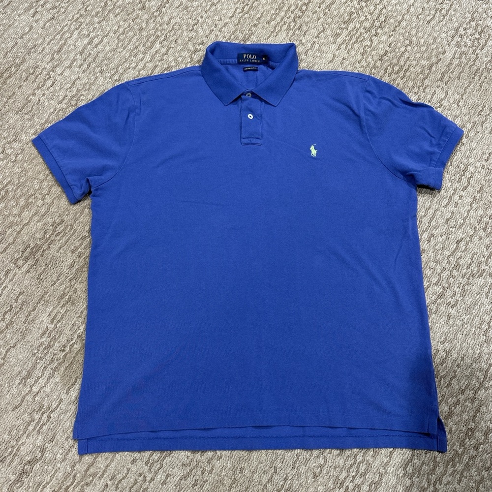 Polo by Ralph Lauren Men's Blue Polo Shirt (243)